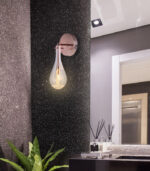 Arandela Tear 1xG9 Led 5w Transparente