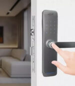 Fechadura Digital Biometrica Prata d200 imab