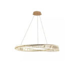 Pendente Voyager Dourado 34W Hevvy