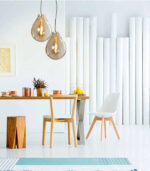 Pendente Caju 21X29 Cm Bronze e vidro Conhaque  Bella - Imagem 2