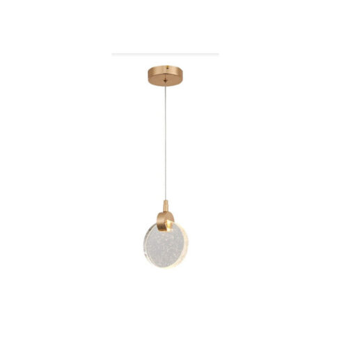 Pendente Dourado 3cm 3000k Sindora A combinação perfeita de iluminação e design. Esta luminária dará vida aos seus espaços para que você.