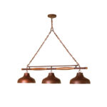 Pendente Estância Trilho Biliar 3E27 Madelustre - Imagem 3