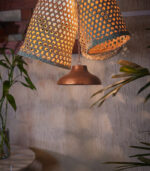 Pendente Estância 29cm Cupula Metálica Rústico Madelustre - Imagem 2