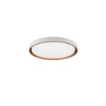 Plafon Montana Branco e Dourado 41CM Hevvy - Imagem 2