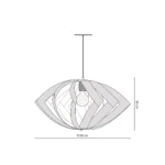 Luminária Pendente Madeira Versátil - Imagem 3