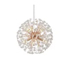 Pendente Dente de Leão Dourado 45CM Sindora - Imagem 2