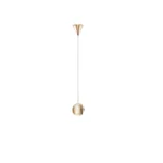 Luminaria Pendente OKIO Led 5W Dourado