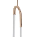 Pendente Wala Dourado Led 12w 3000k STUDIOLUCE - Imagem 2