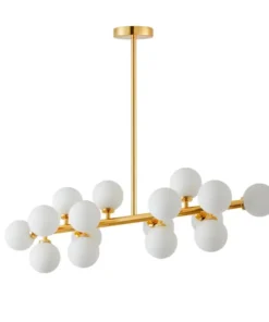 Lustre Jabuticaba Dourado Nordecor Bivolt