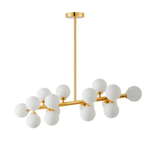 Lustre Jabuticaba Dourado Nordecor Bivolt