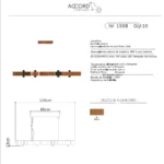 Pendente Madeira Accord Flow