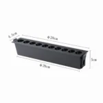 Spot Embutir  Downlight Powerus 20W 3000K IRC90 Preto Nordecor - Imagem 2