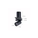 Spot Led Embutir Aiva Retrátil 2700K 12W IRC 97 Preto Nordecor - Imagem 3