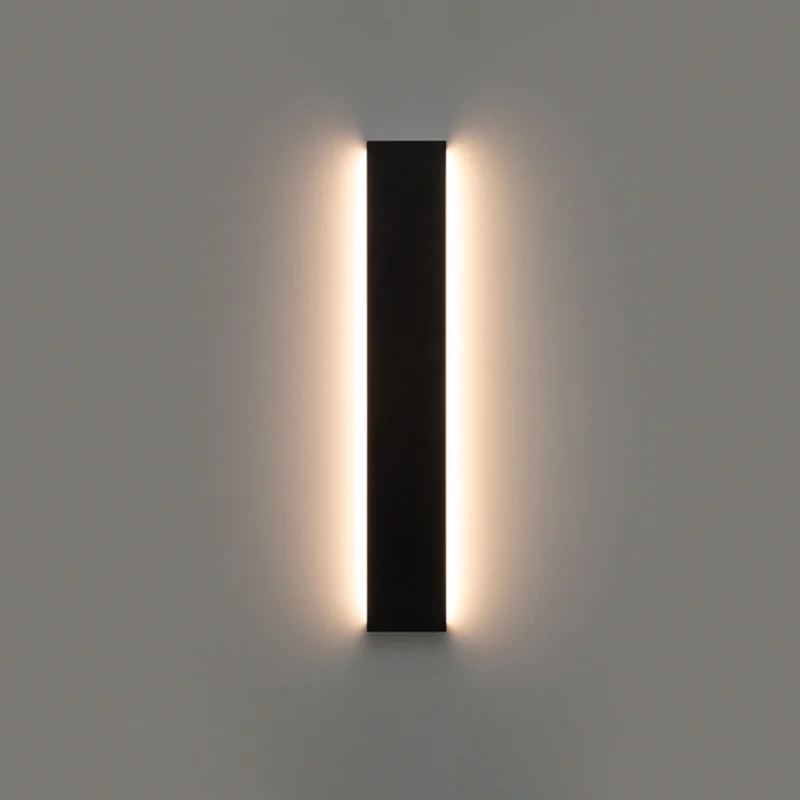 Arandela Reflex Preta 72cm Stella Bivolt 20W