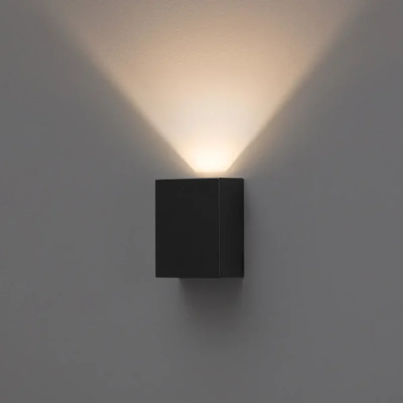 Arandela Led Effekt 4W 240LM 1 Fachos Abertos Preta