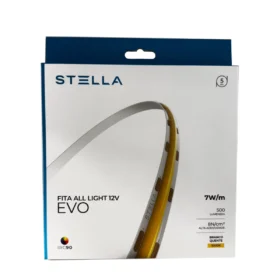 Fita LED ALL Light 7W/m 3000k 12V EVO Rolo 5m Stella