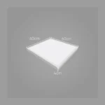 Plafon de Sobrepor 40W 60x60 LED Quadrado 3000K Pix - Imagem 3