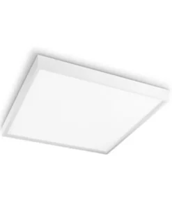 Plafon de Sobrepor LED Pix Quadrado 3000K 40W Bivolt