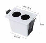 Spot Embutir Downlight Powerus 4w 3000K IRC90 Nordecor - Imagem 3