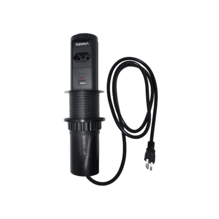 Torre de Tomada Automática Pix Preta