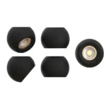 Spot Iris Sobrepor 7w Orbital 360º 3000k Preto Pix - Imagem 3
