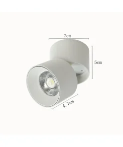 Spot LED de Sobrepor ALNY 10W Branco 3000K Nordecor