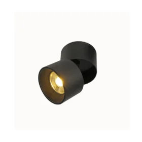 Spot LED de Sobrepor ALNY 10W Preto 3000K Nordecor