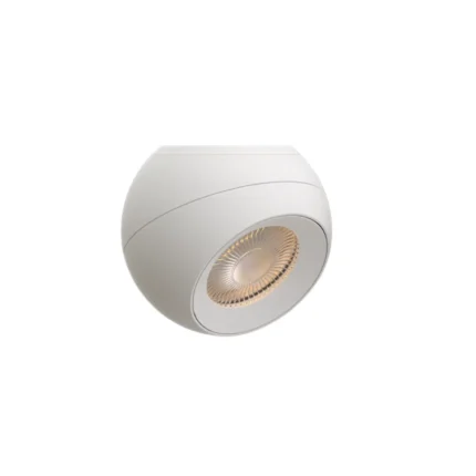 Spot Iris Sobrepor 7w Orbital 360º 3000k Branco Pix