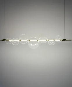 Luminária Pendente Zeep Dourado Bella Iluminação