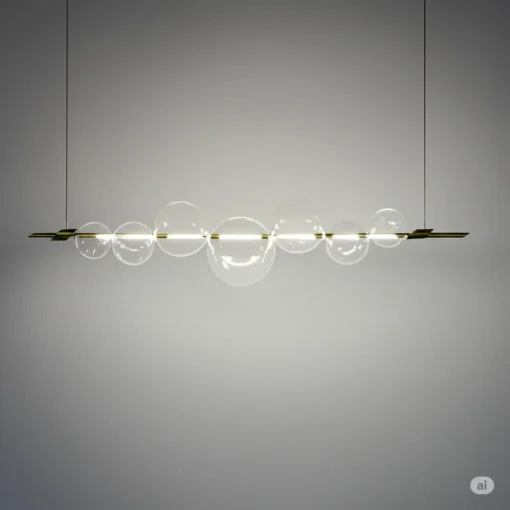 Luminária Pendente Zeep Dourado Bella Iluminação