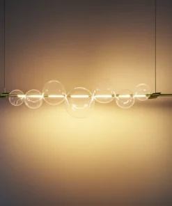 Luminária Pendente Zeep Dourado Bella Iluminação
