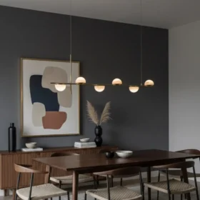 Pendente em Pedra Natural Alabastro Cora - Studioluce