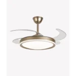 Ventilador De Teto Retrátil C/ Led Dimerizável Air Midas Opus Led - Imagem 4