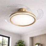 Ventilador De Teto Retrátil C/ Led Dimerizável Air Midas Opus Led