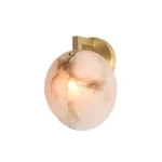 Arandela Mond em Alabastro – Bella Iluminação - Imagem 2