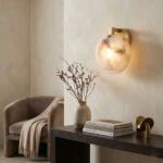 Arandela Mond em Alabastro – Bella Iluminação