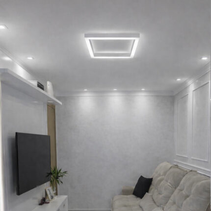 Plafon Dobby Quadrado 40×40 Led 90w Bivolt – Usina