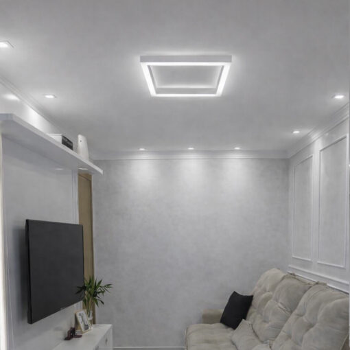 Plafon Dobby Quadrado 40×40 Led 90w Bivolt – Usina