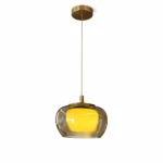 Pendente Em Rocha Natural Mármore - Imagem 2