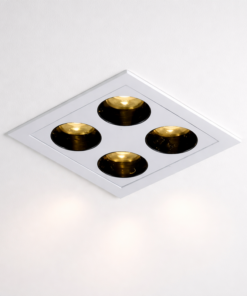 Spot de Embutir LED Powerus 4 Focos 3000K 8W Nordecor