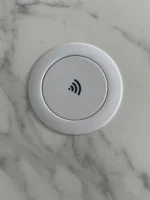 Torre de Tomada Automática Renna USB A+C Indução Branco Bivolt - Imagem 2