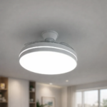 Ventilador De Teto Retrátil Air Lite 60w Com Controle Opus - Imagem 2